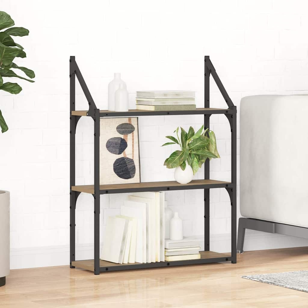 VidaXL Wandplank Artisan Eiken 60 x 21 x 78,5 cm Bewerkt hout