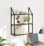 VidaXL Wandplank Artisan Eiken 60 x 21 x 78,5 cm Bewerkt hout