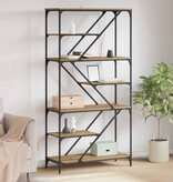 VidaXL Boekenkast Artisan Eiken 91 x 36 x 176 cm Bewerkt hout