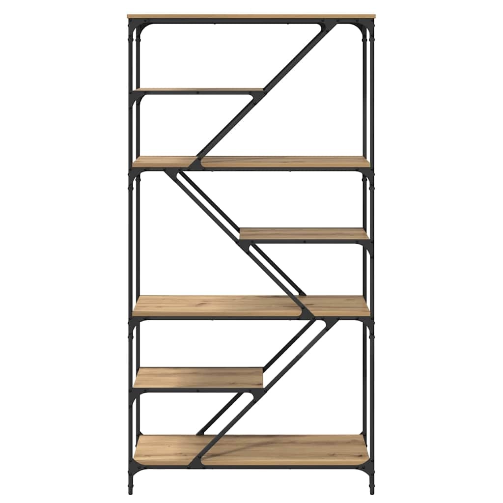 VidaXL Boekenkast Artisan Eiken 91 x 36 x 176 cm Bewerkt hout