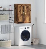 VidaXL Wandkast Oud Hout 69,5 x 34 x 90 cm Bewerkt hout