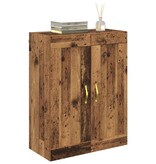 VidaXL Wandkast Oud Hout 69,5 x 34 x 90 cm Bewerkt hout
