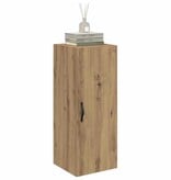 VidaXL Wandkast Artisan Eiken 34,5 x 34 x 90 cm Bewerkt hout