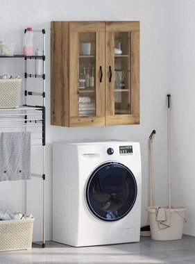 VidaXL Wandkast Artisan Eiken 69,5 x 34 x 90 cm