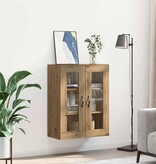 VidaXL Wandkast Artisan Eiken 69,5 x 34 x 90 cm