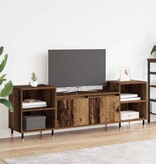VidaXL TV-kast Oud Hout 160 x 35 x 55 cm Bewerkt hout