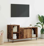 VidaXL TV-kast Oud Hout 100 x 35 x 55 cm Bewerkt hout