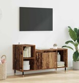 VidaXL TV-kast Oud Hout 100 x 35 x 55 cm Bewerkt hout