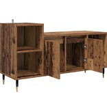 VidaXL TV-kast Oud Hout 100 x 35 x 55 cm Bewerkt hout