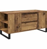 VidaXL Salontafel Oud Hout 102 x 44,5 x 50 cm Bewerkt hout