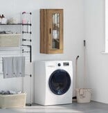 VidaXL Wandkast Artisan Eiken 34,5 x 34 x 90 cm