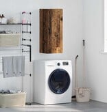 VidaXL Wandkast Oud Hout 34,5 x 34 x 90 cm Bewerkt hout