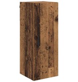 VidaXL Wandkast Oud Hout 34,5 x 34 x 90 cm Bewerkt hout