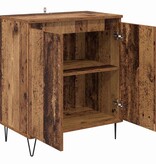 VidaXL Dressoir Oud Hout 60 x 35 x 70 cm Bewerkt hout