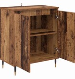 VidaXL Dressoir Oud Hout 60 x 35 x 70 cm Bewerkt hout