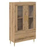 VidaXL Highboard met lade Artisan Eiken 69,5 x 31 x 115 cm