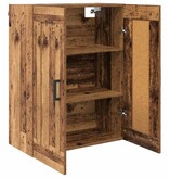 VidaXL Wandkast Oud Hout 69,5 x 34 x 90 cm Bewerkt hout