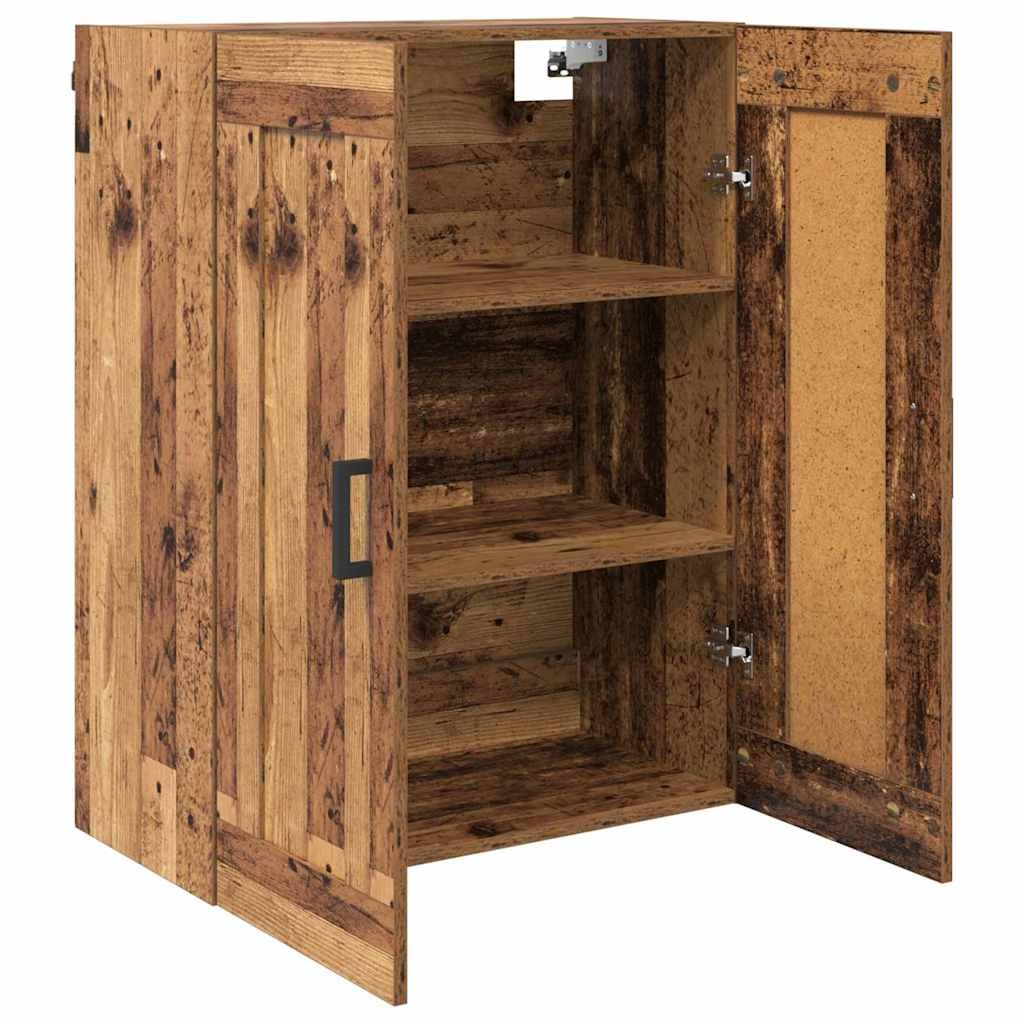 VidaXL Wandkast Oud Hout 69,5 x 34 x 90 cm Bewerkt hout