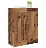 VidaXL Wandkast Oud Hout 69,5 x 34 x 90 cm Bewerkt hout