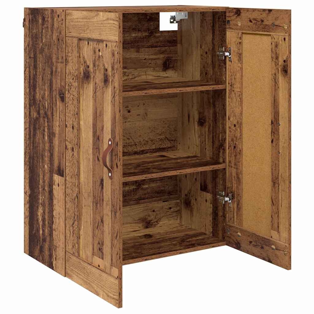 VidaXL Wandkast Oud Hout 69,5 x 34 x 90 cm Bewerkt hout