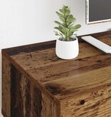 VidaXL TV-kast met lade Oud hout 150 x 36 x 30 cm Bewerkt hout