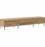 VidaXL TV-kast met lade Artisan Eiken 150 x 36 x 30 cm Bewerkt hout