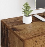 VidaXL TV-kast met lade Oud Hout 150 x 36 x 30 cm Bewerkt hout