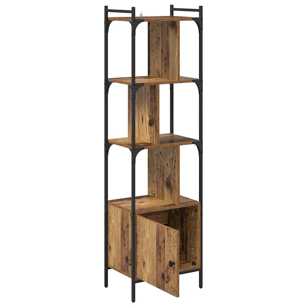 VidaXL Boekenkast Oud Hout 44,5 x 30 x 154,5 cm Bewerkt hout