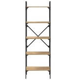 VidaXL Boekenkast Artisan Eiken 56 x 32 x 174 cm Bewerkt hout