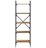 VidaXL Boekenkast Oud Hout 56 x 32 x 174 cm Bewerkt hout