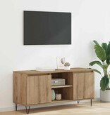 VidaXL TV-kast Artisan Eiken 104 x 35 x 50 cm Bewerkt hout