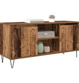 VidaXL TV-kast Oud Hout 104 x 35 x 50 cm Bewerkt hout