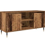 VidaXL TV-kast Oud Hout 104 x 35 x 50 cm Bewerkt hout