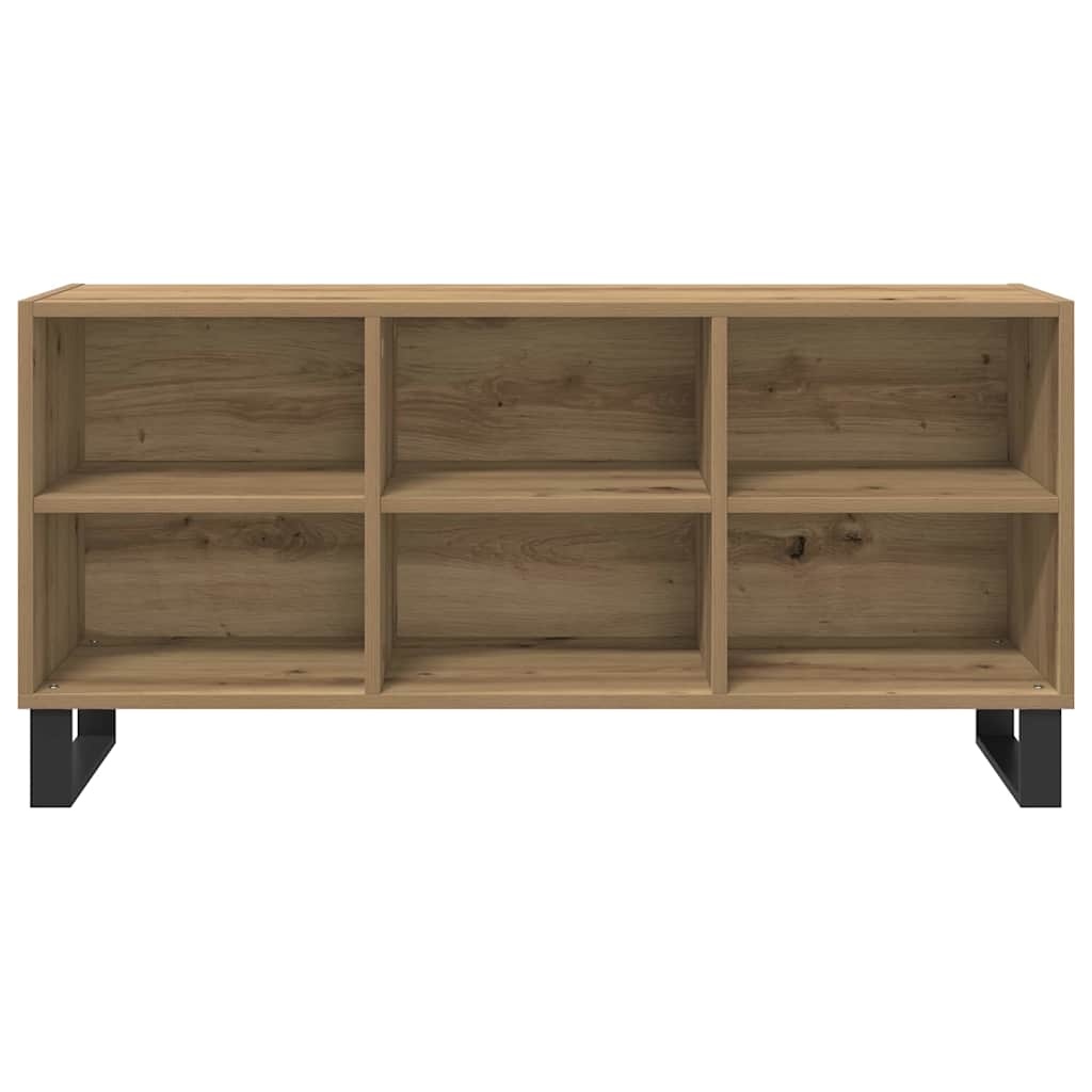 VidaXL TV-kast Artisan Eiken 103,5 x 30 x 50 cm Bewerkt hout