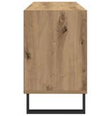 VidaXL TV-kast Artisan Eiken 103,5 x 30 x 50 cm Bewerkt hout