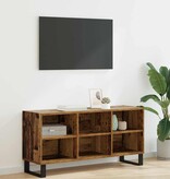 VidaXL TV-kast Oud Hout 103,5 x 30 x 50 cm Bewerkt hout