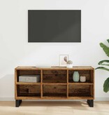 VidaXL TV-kast Oud Hout 103,5 x 30 x 50 cm Bewerkt hout