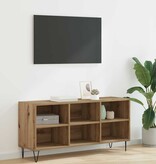 VidaXL TV-kast Artisan Eiken 103,5 x 30 x 50 cm Bewerkt hout