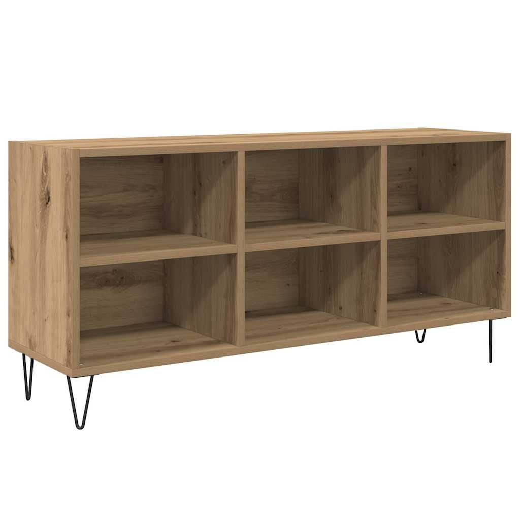 VidaXL TV-kast Artisan Eiken 103,5 x 30 x 50 cm Bewerkt hout