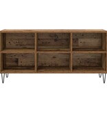 VidaXL TV-kast Oud Hout 103,5 x 30 x 50 cm Bewerkt hout