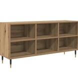 VidaXL TV-kast Artisan Eiken 103,5 x 30 x 50 cm Bewerkt hout