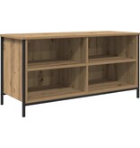 VidaXL TV-kast Artisan Eiken 100 x 40 x 50 cm Bewerkt hout