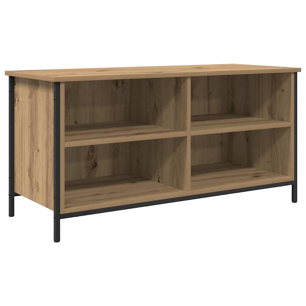 VidaXL TV-kast Artisan Eiken 100 x 40 x 50 cm Bewerkt hout
