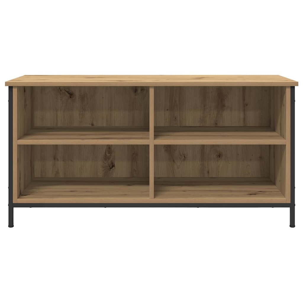 VidaXL TV-kast Artisan Eiken 100 x 40 x 50 cm Bewerkt hout