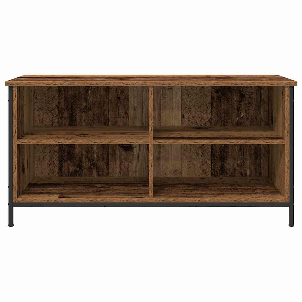 VidaXL TV-kast Oud Hout 100 x 40 x 50 cm Bewerkt hout