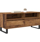 VidaXL TV-kast Oud Hout 100 x 34,5 x 44,5 cm Gemonteerd hout en ijzer