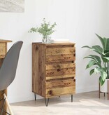 VidaXL Dressoir Oud Hout 40 x 35 x 70 cm Gemonteerd hout en ijzer