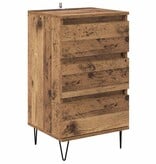 VidaXL Dressoir Oud Hout 40 x 35 x 70 cm Gemonteerd hout en ijzer