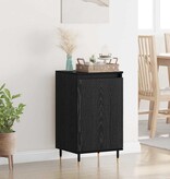 VidaXL Dressoir 2 pcs Zwart Eiken 40 x 35 x 70 cm