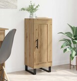 VidaXL Dressoir Artisan Eiken 34,5 x 34 x 90 cm